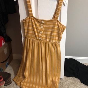 Yellow dress